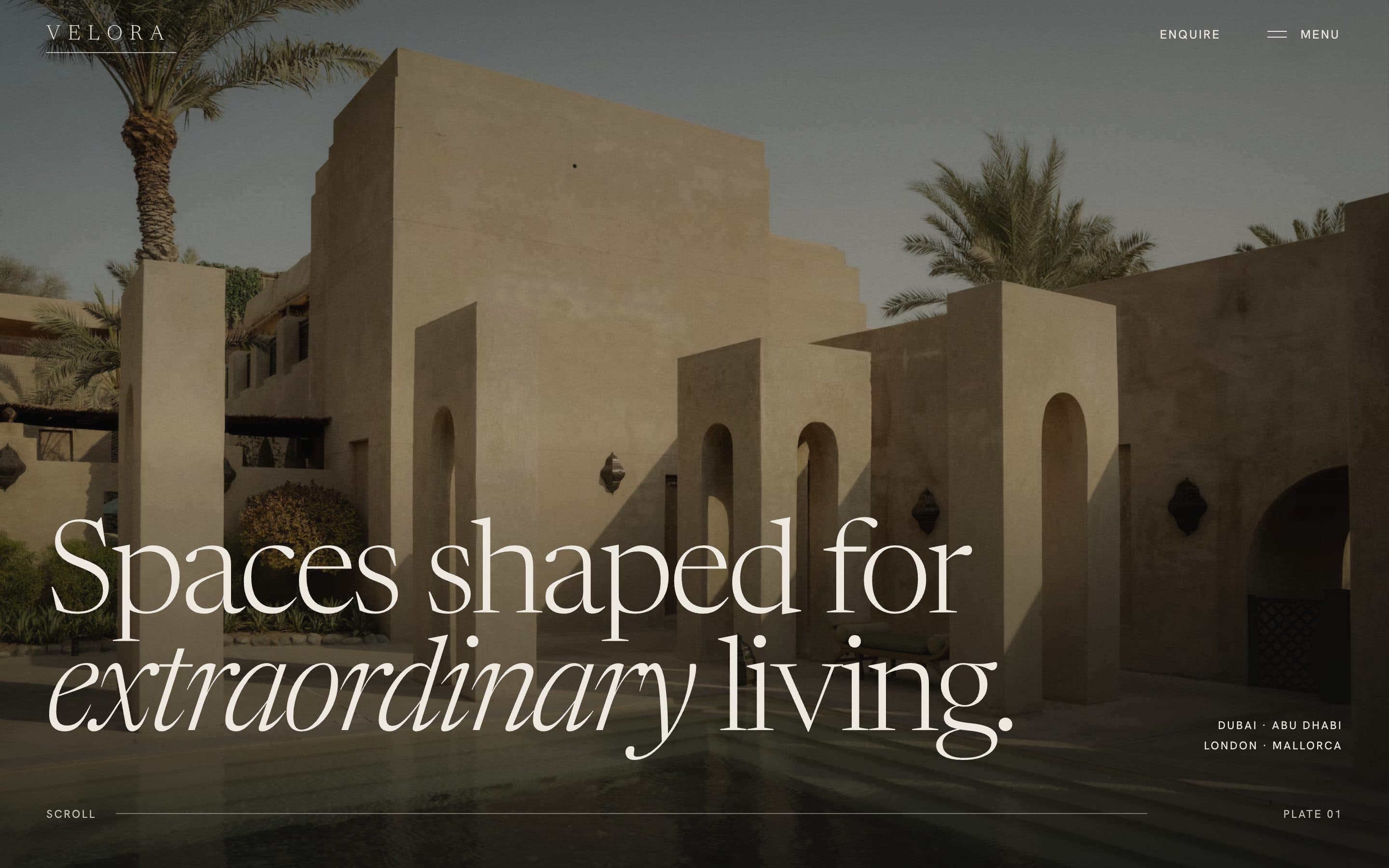 Velora Real Estate — homepage